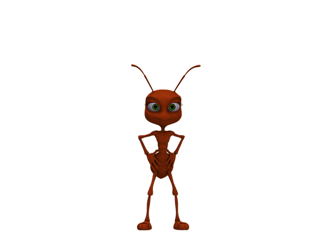 roztomilý mravenec